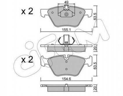 Автозапчастина CIFAM 8225570