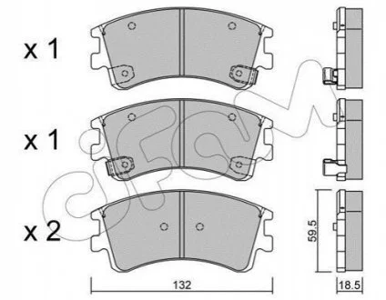 Автозапчасть CIFAM 8224760