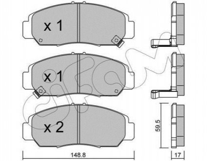 Автозапчасть CIFAM 8224620