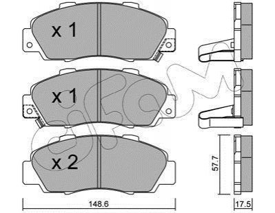 Автозапчасть CIFAM 8222980