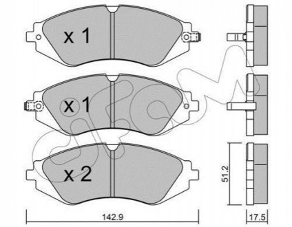 Автозапчастина CIFAM 8222940