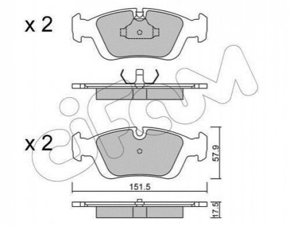 Автозапчастина CIFAM 8221240