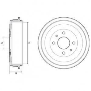 Автозапчасть DELPHI BF528