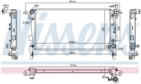 Автозапчасть NISSENS 675066