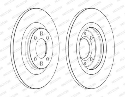 Автозапчасть FERODO DDF2511C