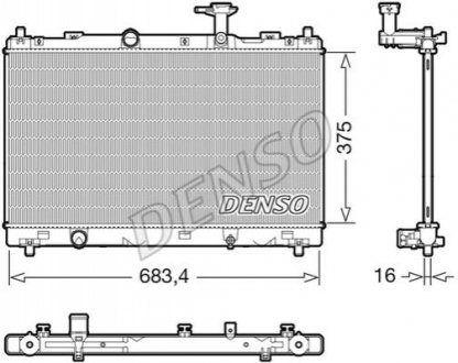 Автозапчастина DENSO DRM47038