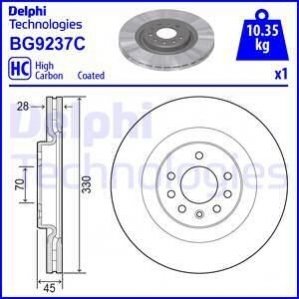 Автозапчастина DELPHI BG9237C