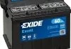 Акумулятор 12В 55Агод./620А EXCELL (L+) 230x180x186 (пусковий) EXIDE EB558 (фото 5)