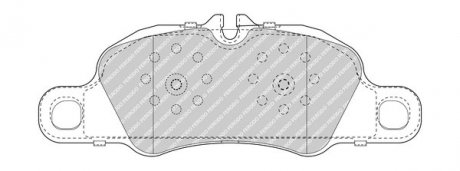 Автозапчасть FERODO FDB5018