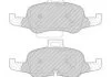 Комплект гальмівних колодок передн, AUDI TT 2.0/2.0D 07.14- FERODO FDB4996 (фото 1)