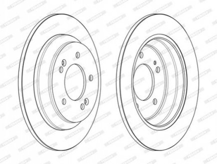 Автозапчасть FERODO DDF2608C