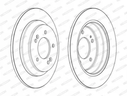 Автозапчасть FERODO DDF2608C