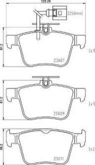 Автозапчасть BREMBO P85162