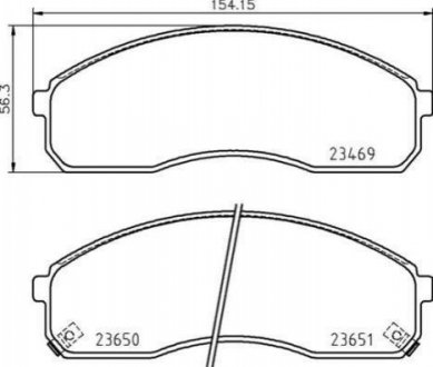 Автозапчастина BREMBO P30091 (фото 1)