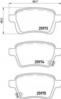 Автозапчасть BREMBO P23156