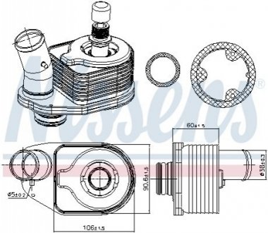 Автозапчасть NISSENS 91101