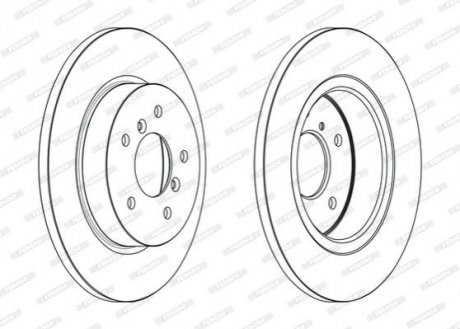 Автозапчастина FERODO DDF2683C