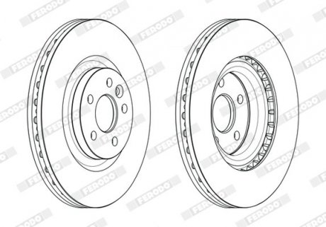 Автозапчасть FERODO DDF2632C1