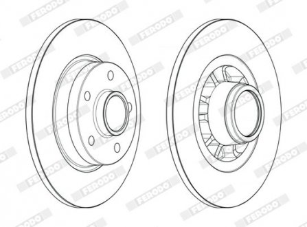 Автозапчастина FERODO DDF26021