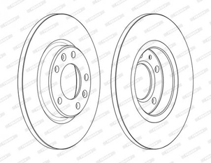 Автозапчасть FERODO DDF2569C