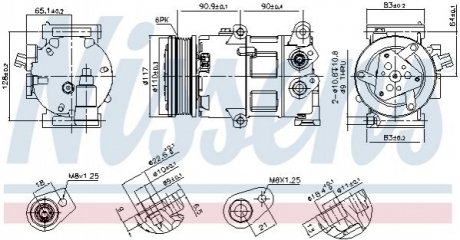 Автозапчасть NISSENS 890418