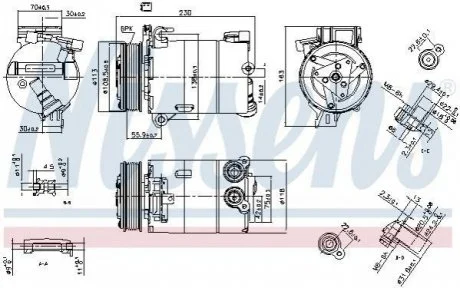 Автозапчасть NISSENS 890213