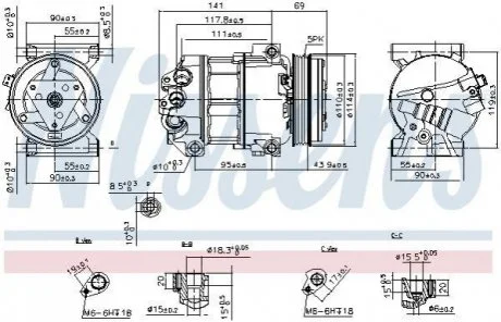 Автозапчасть NISSENS 890211