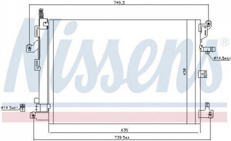 Автозапчасть NISSENS 940830