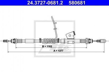 Автозапчасть ATE 24372706812