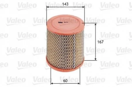 Фільтр повітряний VALEO 585726