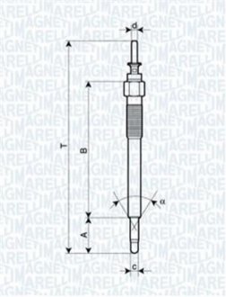 Автозапчасть MAGNETI MARELLI 062900076304