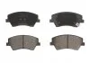 Комплект гальмівних колодок передн, HYUNDAI ELANTRA V, GRANDEUR, I30, IONIQ, SANTA FÉ II KIA CERATO IV, CERATO KOUP III, PRO CEE\'D 1.0-Electric 01.07- ABE C10535ABE (фото 1)