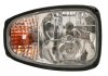 Фара Прав (H1/H7/PY21/T4W, верхнє кріплення, колір повороту: прозор) JCB 3, 4 TRUCKLIGHT HLJC001R (фото 1)