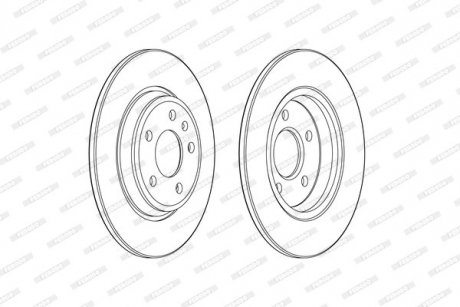 Автозапчасть FERODO DDF2599C