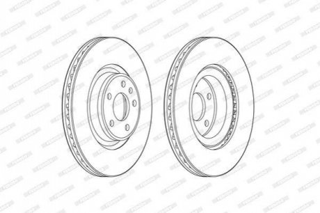 Автозапчасть FERODO DDF2597C1