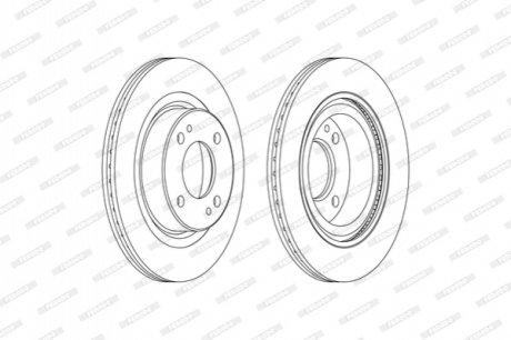 Автозапчасть FERODO DDF2467C