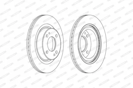 Автозапчасть FERODO DDF2467C