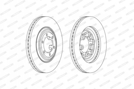 Автозапчасть FERODO DDF2372C