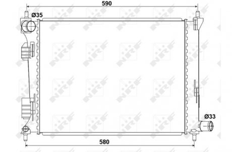 Автозапчастина NRF 53166