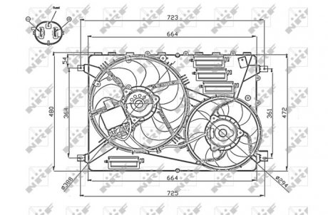Автозапчастина NRF 47755