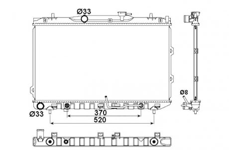 Автозапчасть NRF 53162