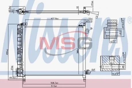 Автозапчасть NISSENS 940372