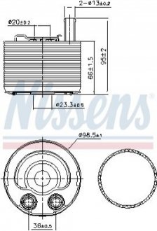 Автозапчасть NISSENS 91177