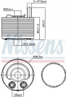 Автозапчасть NISSENS 91177