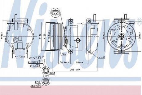 Автозапчасть NISSENS 89492