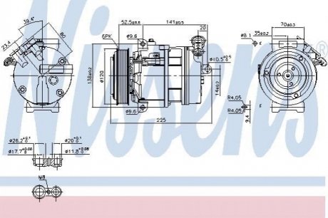 Автозапчастина NISSENS 89397