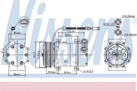 Автозапчасть NISSENS 89339