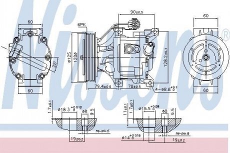 Автозапчасть NISSENS 890323