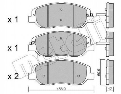 Автозапчастина METELLI 2210310