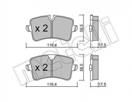 Автозапчасть METELLI 2209550